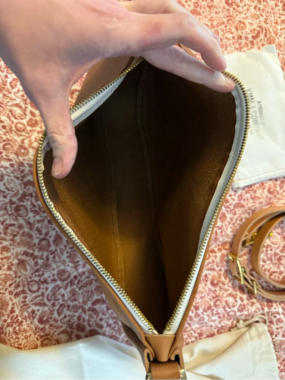 KMM Horween Crossbody Bag with Strap